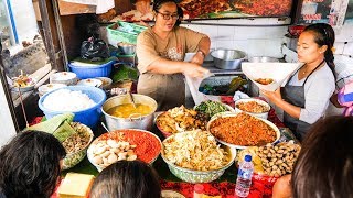 Street Food Tour of Bali  INSANELY DELICIOUS Indonesian Food in Bali Indonesia [upl. by Analeh748]