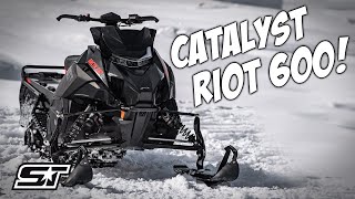 2024 Arctic Cat CATALYST Riot 600 Detailed Snowmobile Overview [upl. by Hara]