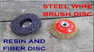 15 angle grinder discs for rust removal and paint stripping [upl. by Travers]