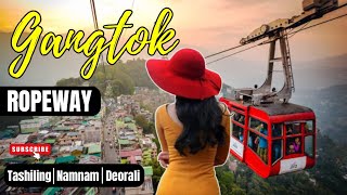 Gangtok ropeway  Mountain Cable ride in Sikkim  Sikkim [upl. by Courtney508]