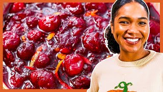 How To Make Homemade Cranberry Sauce  Delish [upl. by Veda]