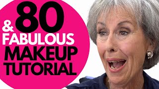 80 Years Old amp Looking Fabulous Makeup Tutorial 💄 Fierce Aging with Nikol Johnson [upl. by Aidahs190]