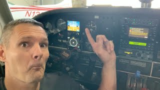 Dual Garmin G5 Cheap Glass panel Cost amp Installation Cherokee 6 PA32 [upl. by Aicertap]