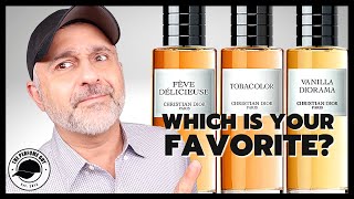 DIOR FEVE DELICIEUSE vs DIOR TOBACOLOR vs DIOR VANILLA DIORAMA [upl. by Enelyk]