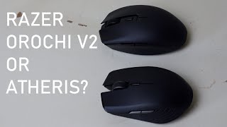 Razer Orochi v2 or Atheris Portable Gaming Mice Compared [upl. by Yenot137]