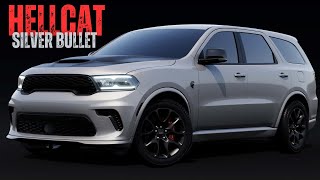 2025 Dodge Durango SRT Hellcat Silver Bullet Celebrates The End Of The Hemi V8 [upl. by Sackville]