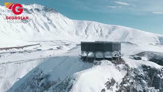 Gudauri View Point  4K HD Video [upl. by Meter]