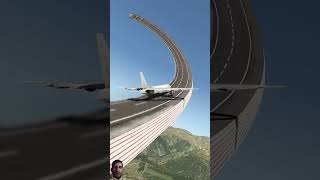 msfs2020 automobile flightsimulator flight gta takeoff 777 aviation skincare burjview [upl. by Lladnor]