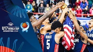 France v USA  Final  Full Game  FIBA U17 Basketball World Cup 2018 [upl. by Nail]