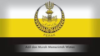 Lagu Negeri Perak Allah Lanjutkan Usia Sultan [upl. by Enelyad]