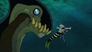 Ben 10 Ripjaws and Kraken vs Robot Jonah [upl. by Celestyn]