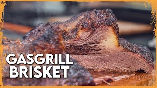 Brisket vom Gasgrill  Beef Brisket vom Gasgrill  Anleitung [upl. by Eiznek]