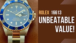 Why this Rolex Submariner is a Steal Discover its Unmatched Value 16613 [upl. by Waylan]