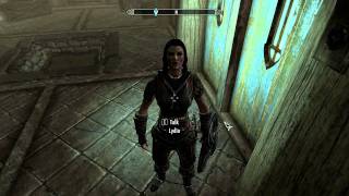 Skyrim Buying a House in Whiterun  Tour HD [upl. by Wong]