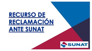 Recurso de Reclamación ante SUNAT [upl. by Asik]