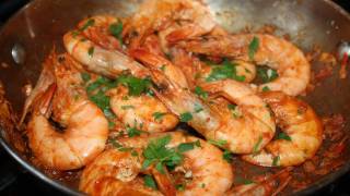 Blazing Jamaican Peppered Shrimp [upl. by Idihc]