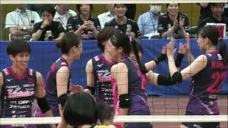 🏐【女子バレーボール蔵出し】ヴィクトリーナ姫路（優勝）vs東レアローズ’23第65回近畿6人制バレーボール総合女子選手権 [upl. by Iphigenia894]