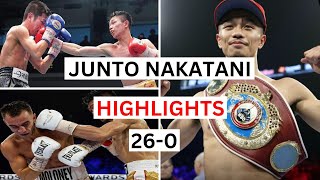 Junto Nakatani 260 Highlights amp Knockouts [upl. by Glenna]