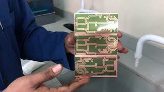 Etching process  PCB manufacturing chemical process [upl. by Mendez]