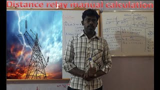 Distance relay manually calculation  impedance calculation for transmission line Zone calculation [upl. by Chambers913]