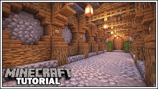 How to Build a Tunnel in Minecraft Minecraft 114 Tutorial [upl. by Schouten]