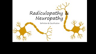 Nerve Injury  Radiculopathy and Neuropathy [upl. by Latsyrhc]