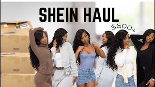 HUGE SHEIN TRY ON HAUL 40 Items  WINTER EVERYDAY OUTFITS [upl. by Nenerb172]