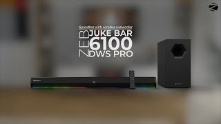 Zebronics  Juke Bar 6100 DWS Pro  Soundbar [upl. by Ahsima]