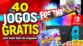 GUIA DEFINITIVO dos JOGOS GRÁTIS no Nintendo Switch Atualizado 2022 [upl. by Pepin]