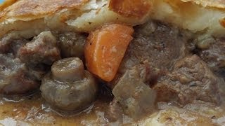 How To Cook VenisonPart4Haunch Pie [upl. by Aonehc548]