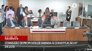 18072018 1030  Comissão de Proposta de Emenda à Constituição nº 342015 [upl. by Fairman]