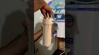 Water purifier filter cleaning [upl. by Fezoj]