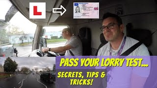 How to PASS your Lorry driving test Secrets Tips amp Tricks [upl. by Karoly]