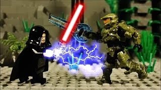 Lego Halo vs Star Wars 21 [upl. by Aneris814]