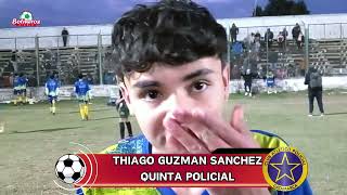 THIAGO GUZMAN SANCHEZ  QUINTA DIV POLICIAL [upl. by Liahus291]