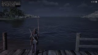 Red Dead Redemption 2Fishing Quakers Cove one of my favorite spots [upl. by Airalednac855]