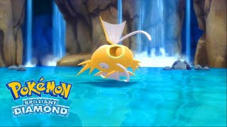 Shiny Magikarp  Pokemon Brilliant Diamond [upl. by Lledra573]