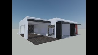 MODELADO DE CASA AUTOCAD 3D [upl. by Jourdan]