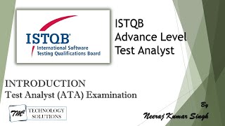 ISTQB Advance Test Analyst  Introduction  ISTQB Tutorials [upl. by Vinna]