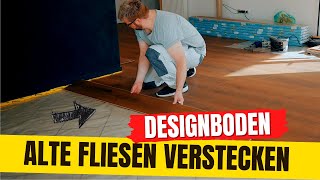 Byebye Fliesen Designboden schwimmend verlegen [upl. by Bonina]