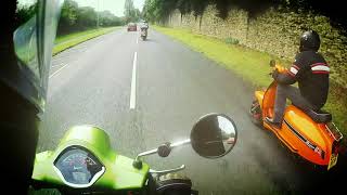 SLUK  Readspeed 190 vs Scomadi 200 vs Vespa GTS300 [upl. by Griffin]