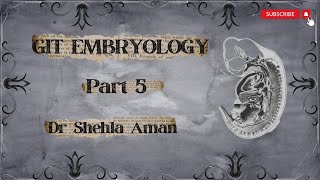 GIT EMBRYOLOGY  Part 5  Hindgut  Dr Shehla Aman [upl. by Sicard]