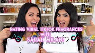 TikTok Made us Buy it Rating Viral TikTok Fragrances with Sarah Milad  Mona Kattan [upl. by Assirrem488]