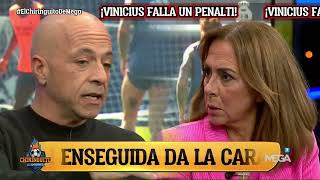 😯 Fran Garrido calienta a Carme Barceló quotRAPHINHA NO es TAN COMPETITIVO con VINICIUSquot [upl. by Eilliw]