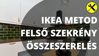 IKEA Metod felső konyhaszekrény összeszerelése [upl. by Atikaj435]