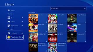 PS4 HOW TO DELETE GAMES FROM LIBRARY [upl. by Ixela]