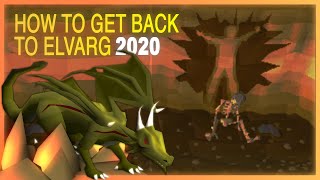 OSRS How to get back to Elvarg  Crandor  Dragon Slayer I [upl. by Pollard]