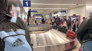 At The Baggage Claim in LAX Airport Sat Jan 8 2022 [upl. by Sokairyk748]