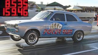 8Second Mk1 Escort Powered by Cosworth [upl. by Jessi]