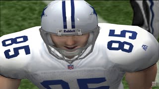 Madden NFL 2001  New England Patriots vs Dallas Cowboys 4K60fps [upl. by Aceber]